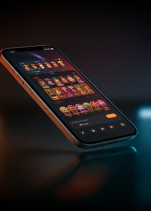 Spinbara Casino homepage with vibrant game icons, bonus offers, and a clear navigation menu, showcasing the variety of entertainment options.